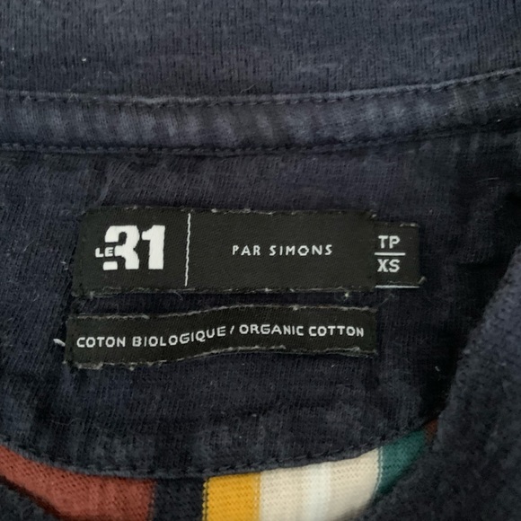 Colourblock long sleeve T shirt - Picture 2 of 3